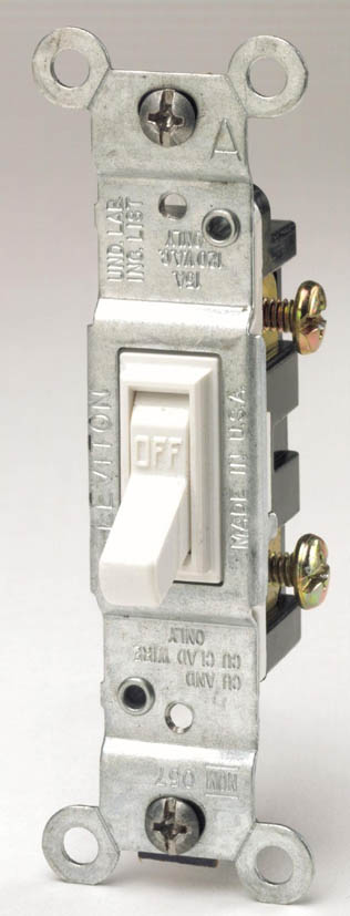 Leviton 10 Pack White Residential Grade AC Quiet Switches Toggle  M24-01451-2WM