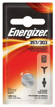 Picture of Energizer - Eveready 357-303 Watch & Calculator Battery  357BPZ