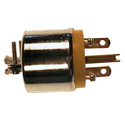 Commercial Grade Straight Blade Armored Plug