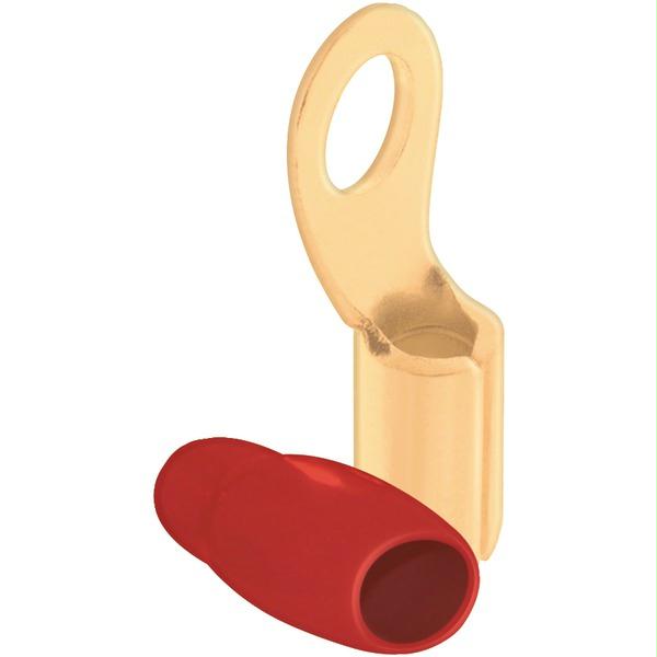 Picture of Db Link Rt450Gr 4-Gauge .31 in. Gold Ring Terminal - Red