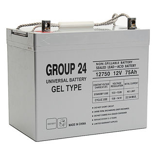 Picture of Upg D5872 Ub-24 Gel  Sealed Lead Acid Battery