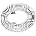 Jasco Products 25ft. White Phone Cord 76119 Jasco Products 25ft. White Phone Cord 76119