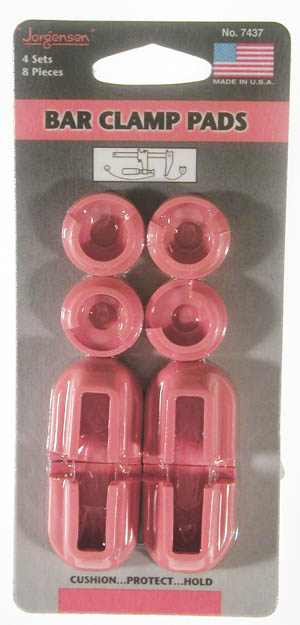 Picture of Adjustable Clamp 7437 Jorgensen Work-Protecting Bar Clamp Pads