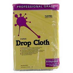 Picture of Trimaco 9ft. X 12ft. Professional Grade Paper Drop Cloth  02101