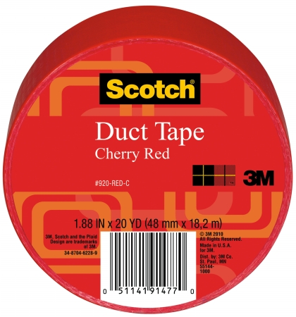 Picture of 3M 920-RED-C 1.88&quot; x 20 Yards Red Duct Tape