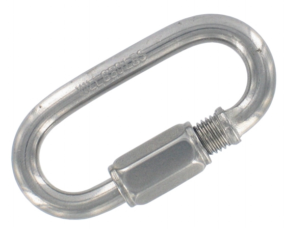 - Chain .25in. Stainless Steel Quick Link T7630536