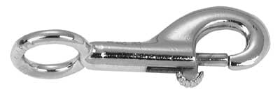 Chain .63 in. Rigid Round Eye Snap