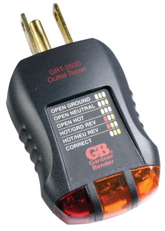 Picture of Gardner Bender Standard Outlet Tester  GRT-3500