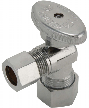 Picture of Plumb Pak .63in. X .50in. Angle Quarter Turn Valve  2624PCLF