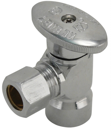 Picture of Plumb Pak .50in. FIP X .44in. Angle Quarter Turn Valve  2050PCLF
