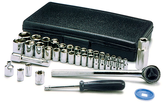 40 Piece Socket Set, 40PK