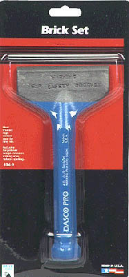 Picture of Dasco Products 3in. x 7in. Brick Layer Chisel  435-0