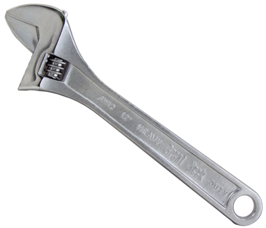 Great Neck Saw 12in. Adjustable Wrench  AW12C
