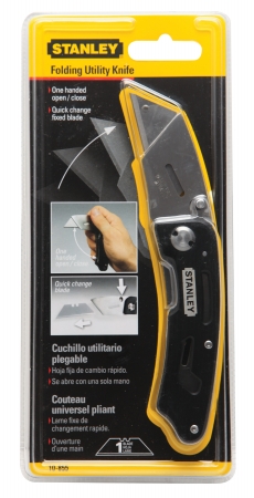 Hand Tools Folding Utility Knife 10-855