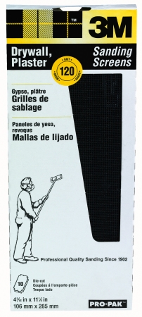 Picture of 3m 120 Grit Pro-Pak Drywall Sanding Screens Screens  99438NA - Pack of 10