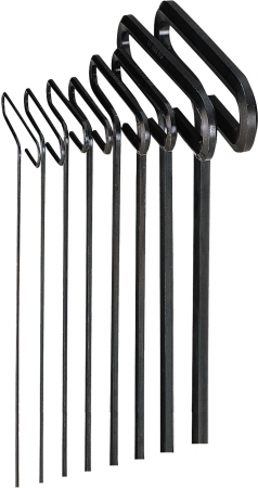 Picture of Eklind Tool 6in. Long Reach T-Handle Hex Keys Standard 8 Piece Set 33168