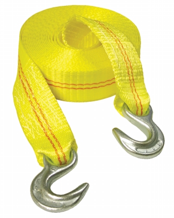 Emergency Tow Strap,12,000 lb,15 ft L