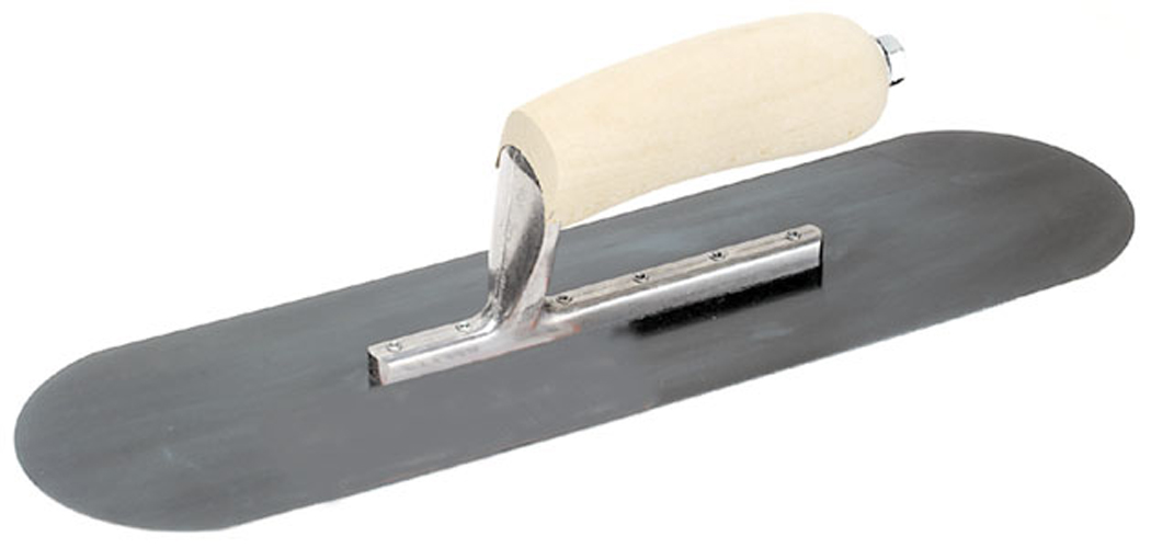 Marshalltown 4-.50in. X 16in. Pool Trowel With Curved Wood Handle PT164B
