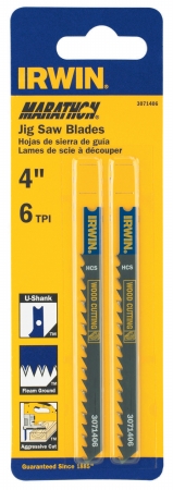 Irwin Industrial Tool 4 in. 6 TPI Fleam Ground Jigsaw Blade 3071406