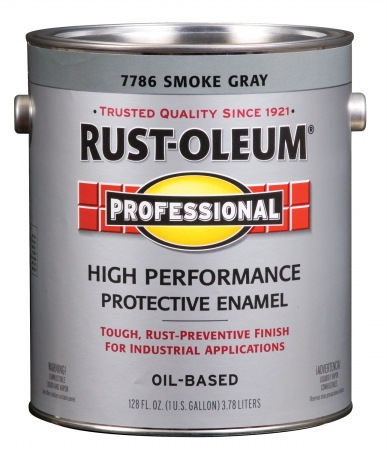 Rust-Oleum Professional Smoke Gray Gloss Protective Enamel Gallon (7786402)