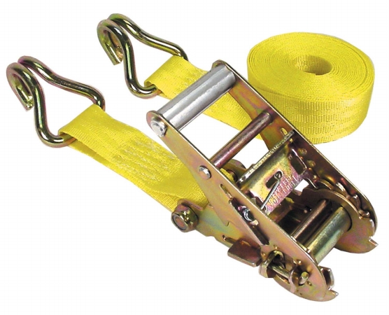 15ft Ratchet TieDowns With DoubleJ Hooks