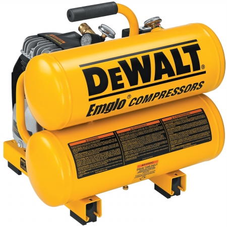 Picture of Dewalt Power Tools 4 Gallons 2 HP Heavy-Duty Electric Hand Carry Compressor  D55