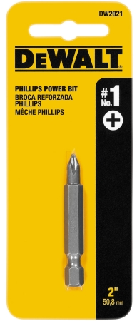 Accessories 2in. NO.1 Phillips Power Bit  DW2021