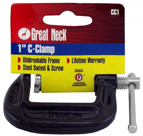 1in. Adjustable C Clamps CC1