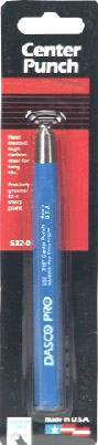 Picture of Dasco Products .25in. x 4in. Center Punch  530-0