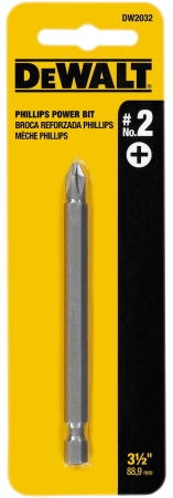 Picture of Dewalt Accessories 3-.50in. NO.2 Phillips Power Bits  DW2032