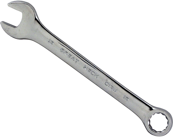 Great Neck Saw 12MM Combination Wrench Metric  C12MC -  Great neck Saw Mfg. Inc.
