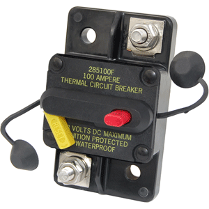 s  Blue Sea  40 Amp Circuit Breaker Surface Mount 285 Series