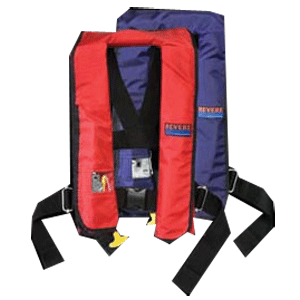 Revere 61019-101R Lifevest, Type II, Auto, Red