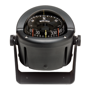 Picture of E.S. Ritchie HB-741 Ritchie HB-741 Helmsman Compass - Bracket Mount - Black