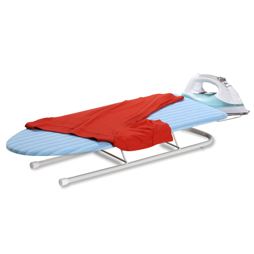 Picture of Honey Can Do BRD-01435 tabletop ironing board with retractable iron rest