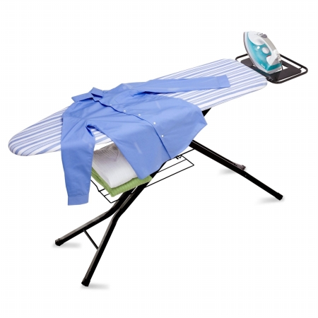 Picture of Honey Can Do BRD-01957 4 Leg HD Ironing Board with Iron Rest