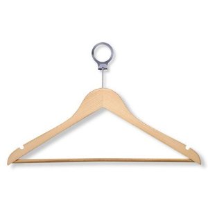 Picture of Honey Can Do HNG-01733 Maple Hotel Suit Hangers
