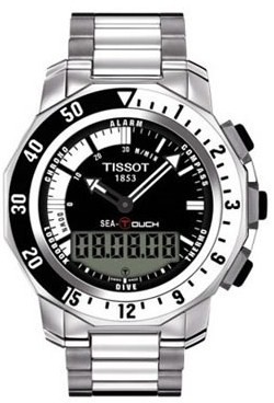 Picture of Tissot T0264201105100 Tissot Sea-Touch Mens Watch T0264201105100