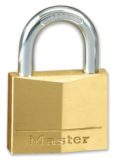 Picture of Master Lock 1-3-6in. Brass Padlock  130D