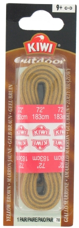 Picture of Kiwi 72in. Yellow & Brown Outdoor Shoe Laces  667-000