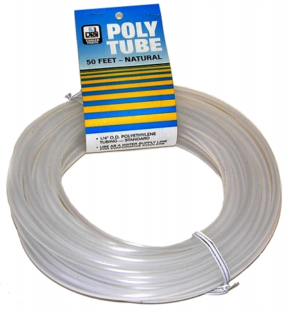 .25in. X 50ft. Natural Poly Tubing