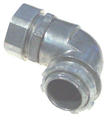 - adalet .75in. EMT 90 degrees Compression Connector  90292