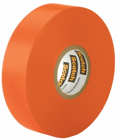 Picture of 3m .75in. x 66in. Orange Scotch Vinyl Electrical Tape  10869-BA-5