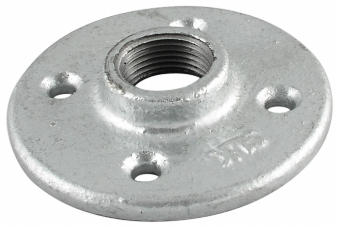 Ldr 1in. Galvanized Floor Flange 311F-1