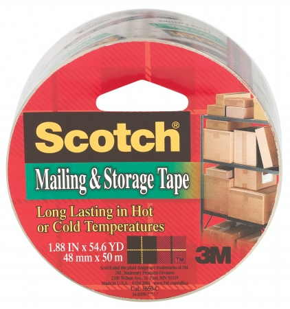 Picture of 3m 2in. x 55 Yds Clear Scotch Super  Packaging Tape  3650