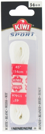 Picture of Kiwi 45in. White Sport Shoe Laces  666-038 - Pack of 6