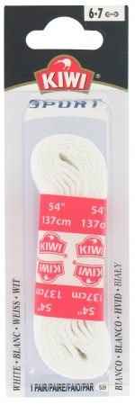 Picture of Kiwi 54in. White Sport Shoe Laces  666-039 - Pack of 6