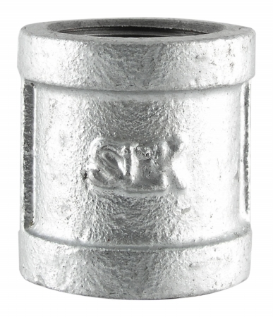 50in. Galvanized Banded Coupling