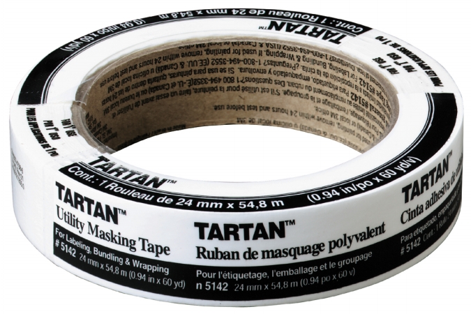 Picture of 3m 1in. Tartan Utility Masking Tape  5142-24A
