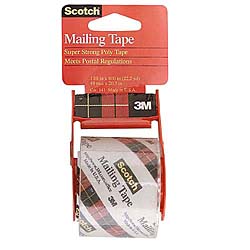 Picture of 3m 2in. x 800in. Clear Scotch Mailing Tape  141
